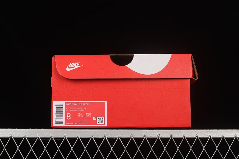 All categories Nk SB Dunk series Nk SB Dunk Low low-top sneakers J version Nk Dunk Low Retro "Grey White" cool gray color SB smashed backboard fashion casual sneakers DJ6188-001